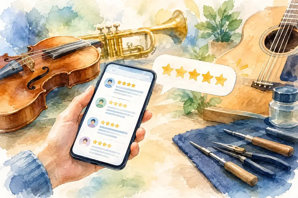 How to Read Instrument Repair Service Reviews