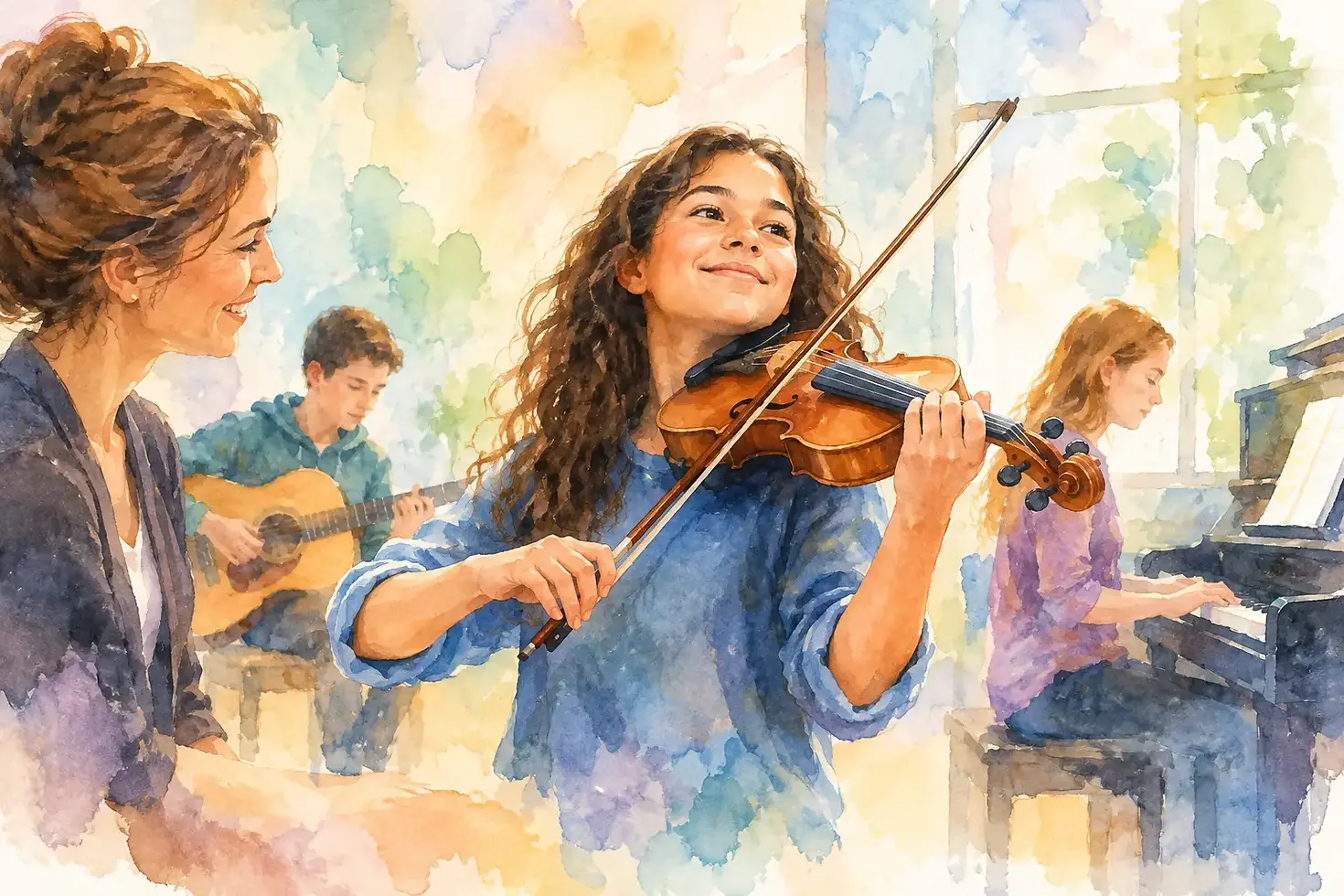 How Music Schools Help Students Build Confidence
