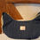Miniature : Sac lune velours jean vintage bleu 