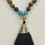 Thumbnail: Tiger Eye & Aquamarine Mala