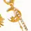 Thumbnail: Edmée 18K Gold Non-Tarnish Mismatch Sun and Moon Earring
