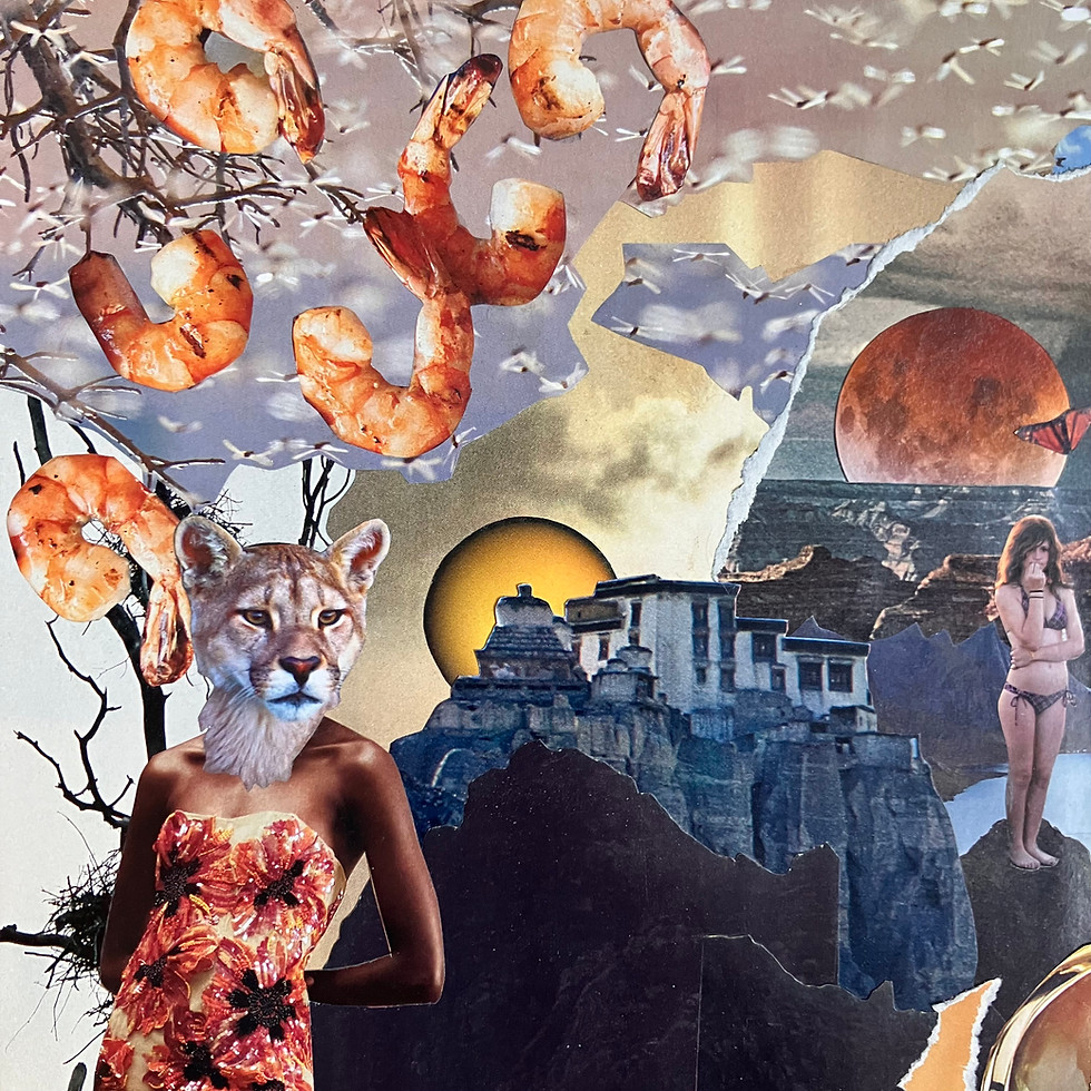 Thumbnail: Monarch (2024) Handmade Collage