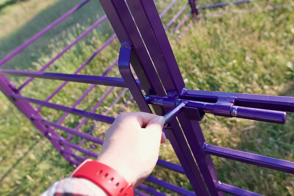 Thumbnail: The Gateway - Steel Livestock Panel