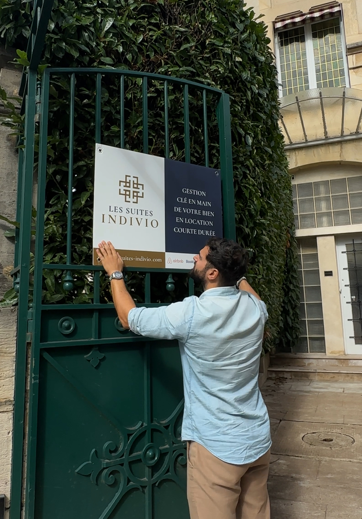 Rolf, co-fondateur des Suites Indivio