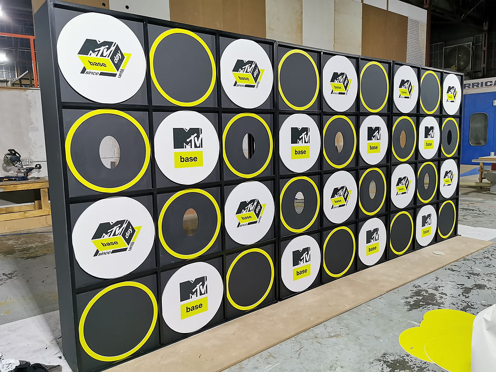 MTV Activation wall