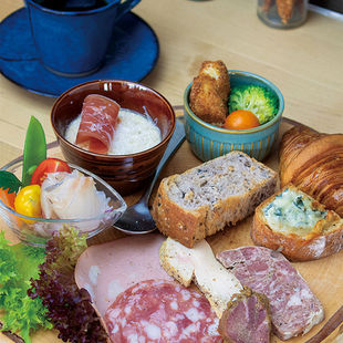 素材力を引き出した美食プレート。