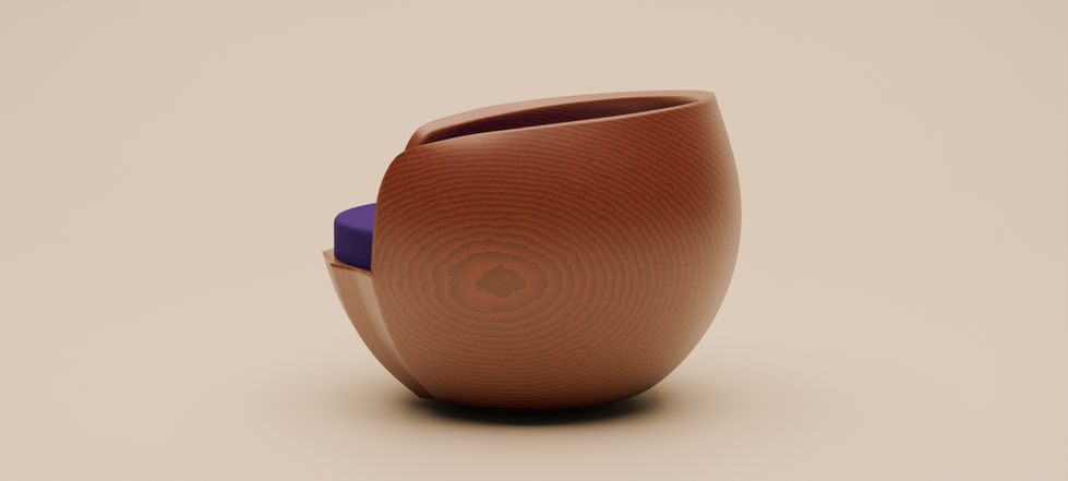 Render Cycles Chair # 002 Frame 007 Imagen For Behance 1400 X 632