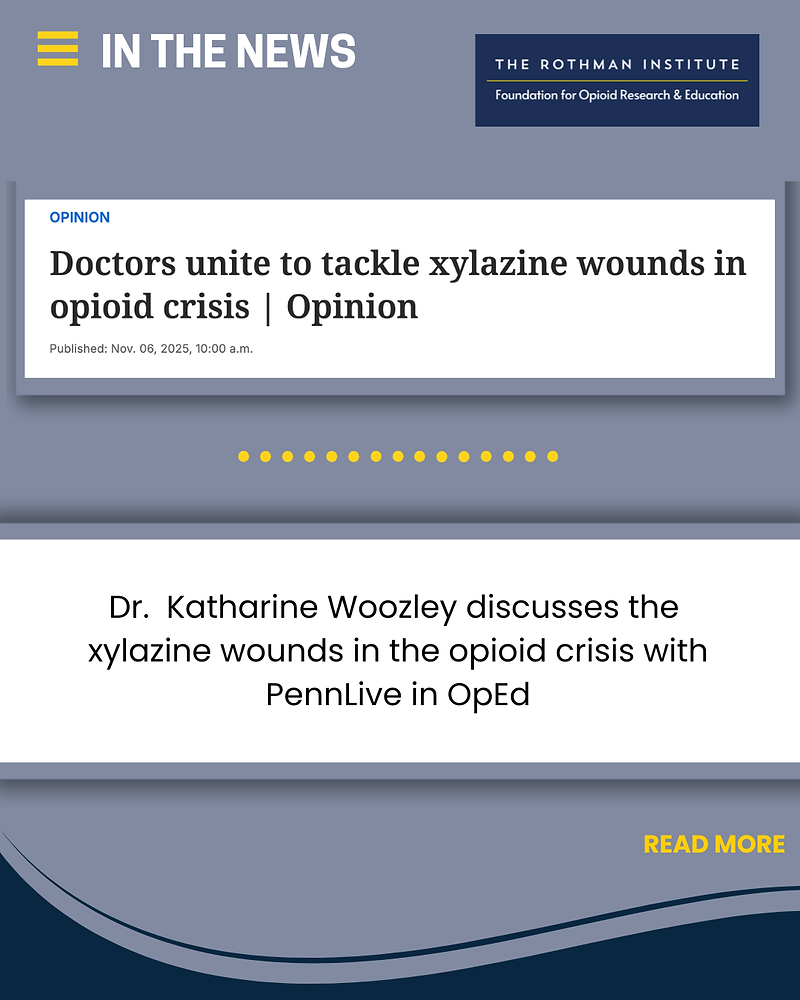 OpEd | Dr. Katharine Woozley discusses the xylazine wounds in the