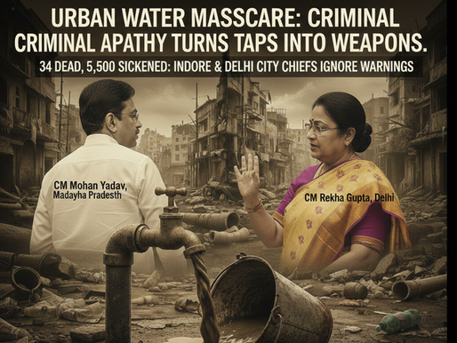 Contaminated Water Crisis: Indore & Delhi Face Legal Fire
