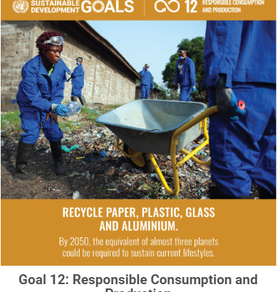 UN SDG NO12. Responsible Consumption and Production 책임감있는 소비와 생산(Sustainable Development Goals)