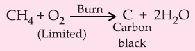Incomplete Combustion of Alkanes