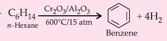 Aromatisation of alkanes