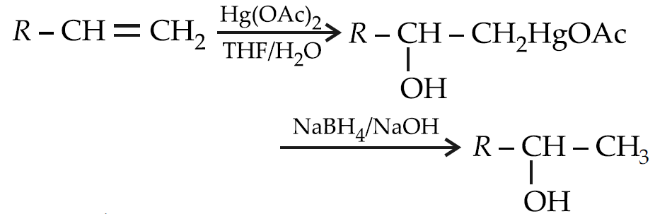 Oxymercuration-demercuration reaction