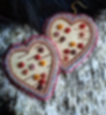 Birch Hearts - Wildflowers