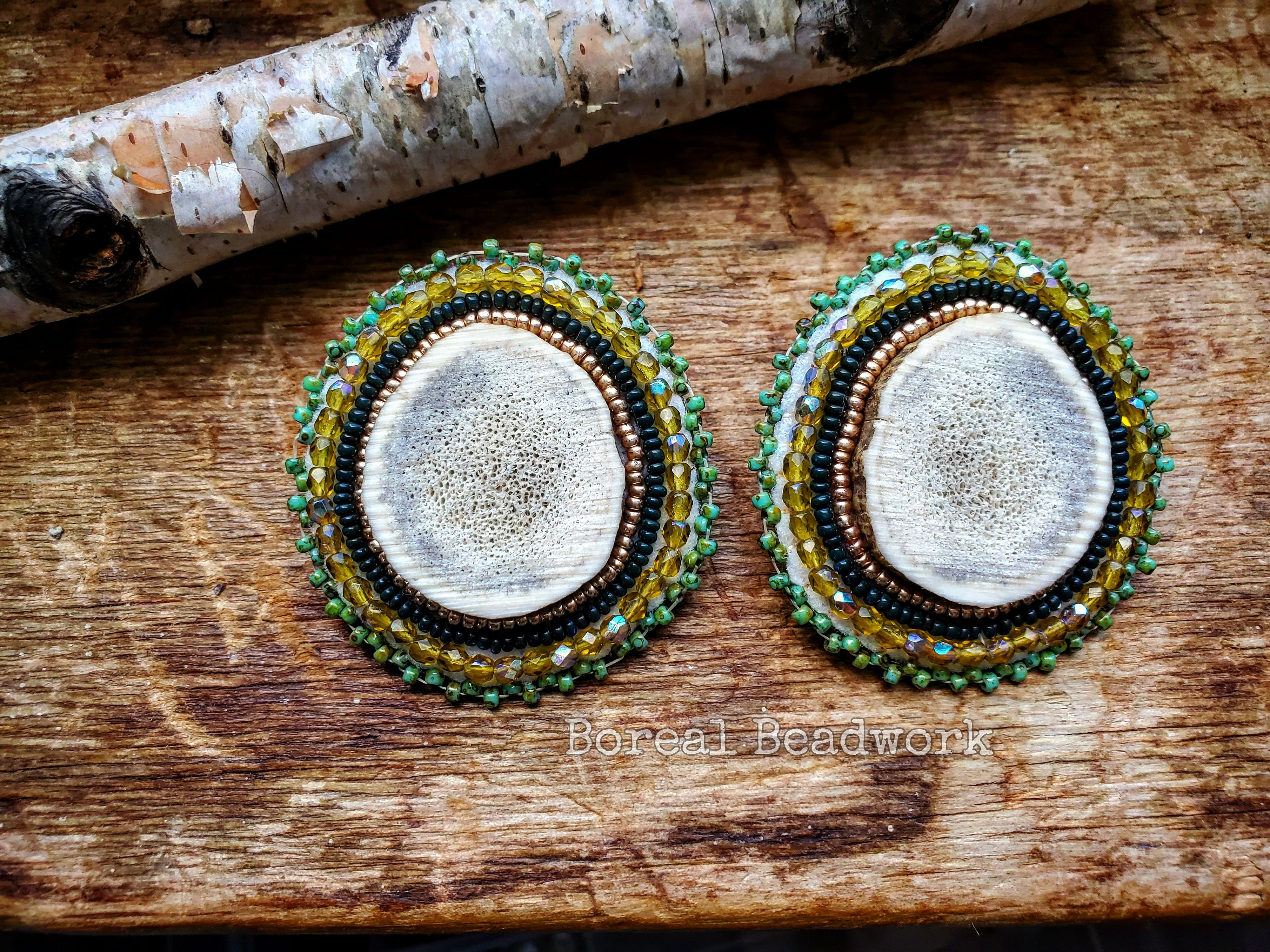 Forest Antler Earrings 