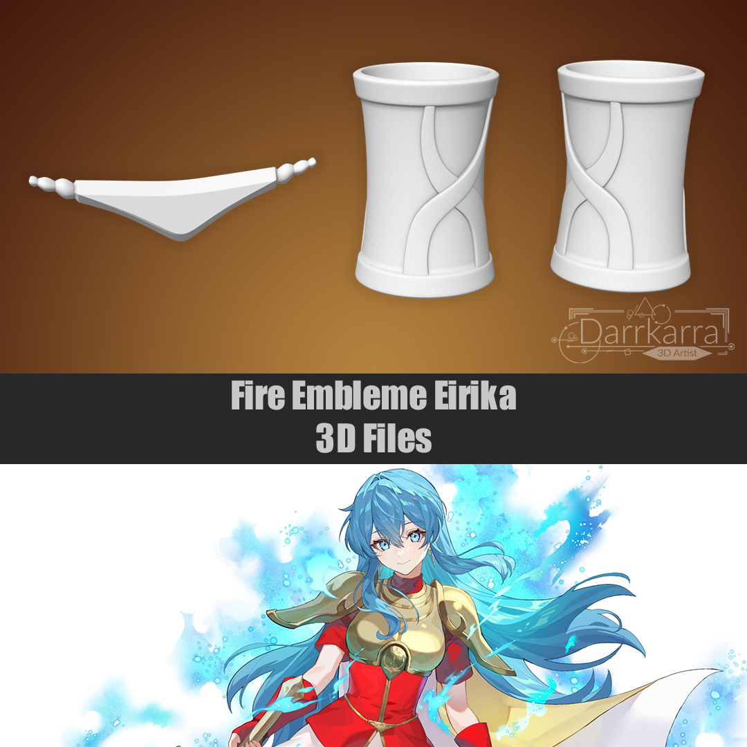 Fire Embleme Eirika Armor 3D Cosplay Files