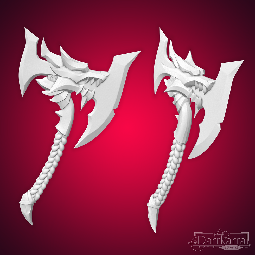 Miniature : Darius God King League of Legends Fichier STL