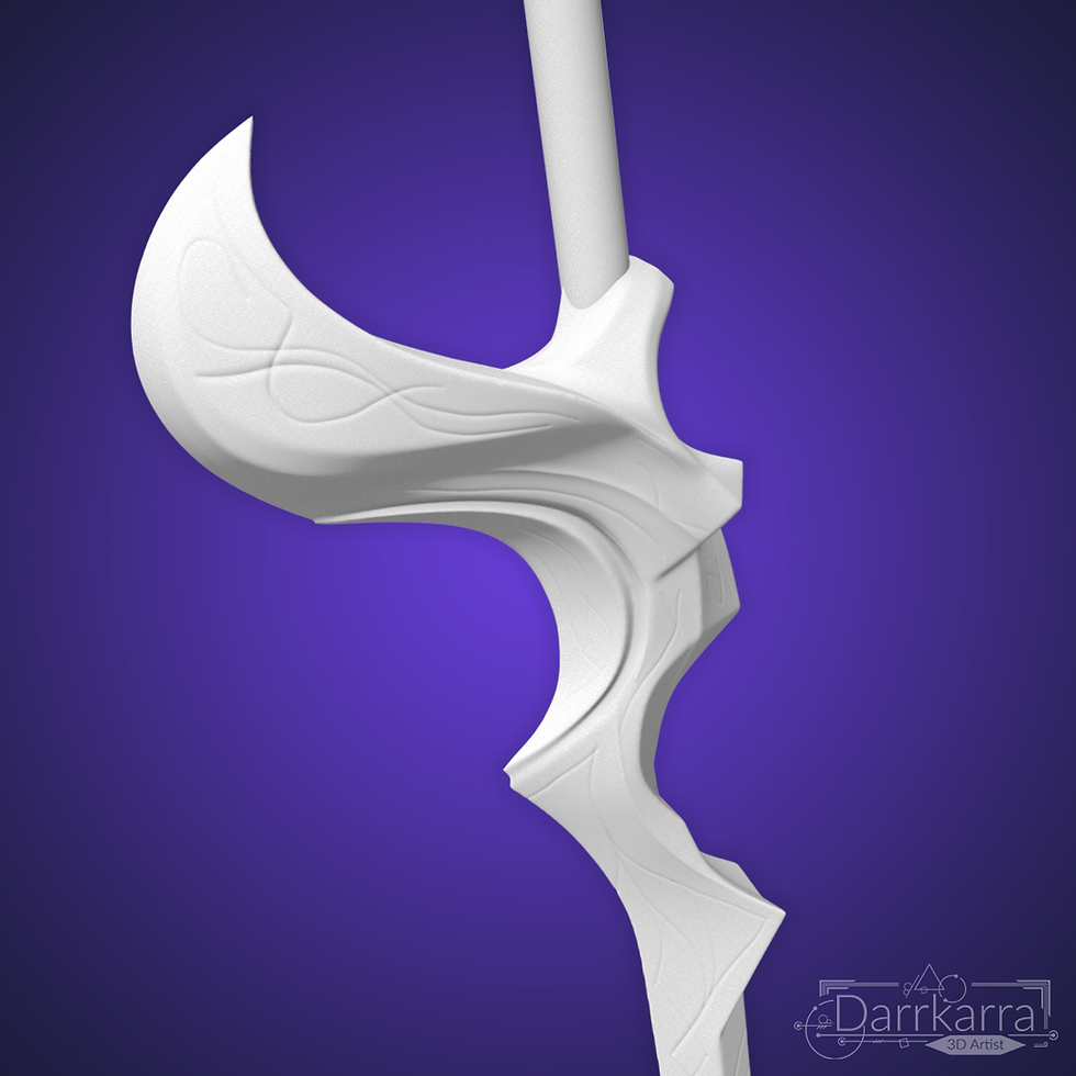 Thumbnail: Morgana Cinematic Sword League of Legends STL Files