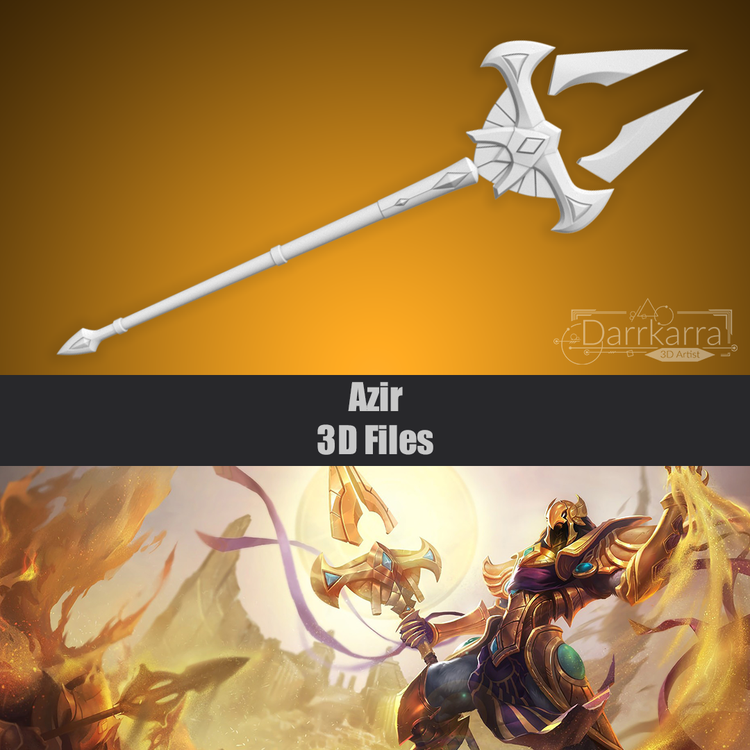 Azir League of Legends Fichier 3D Cosplay