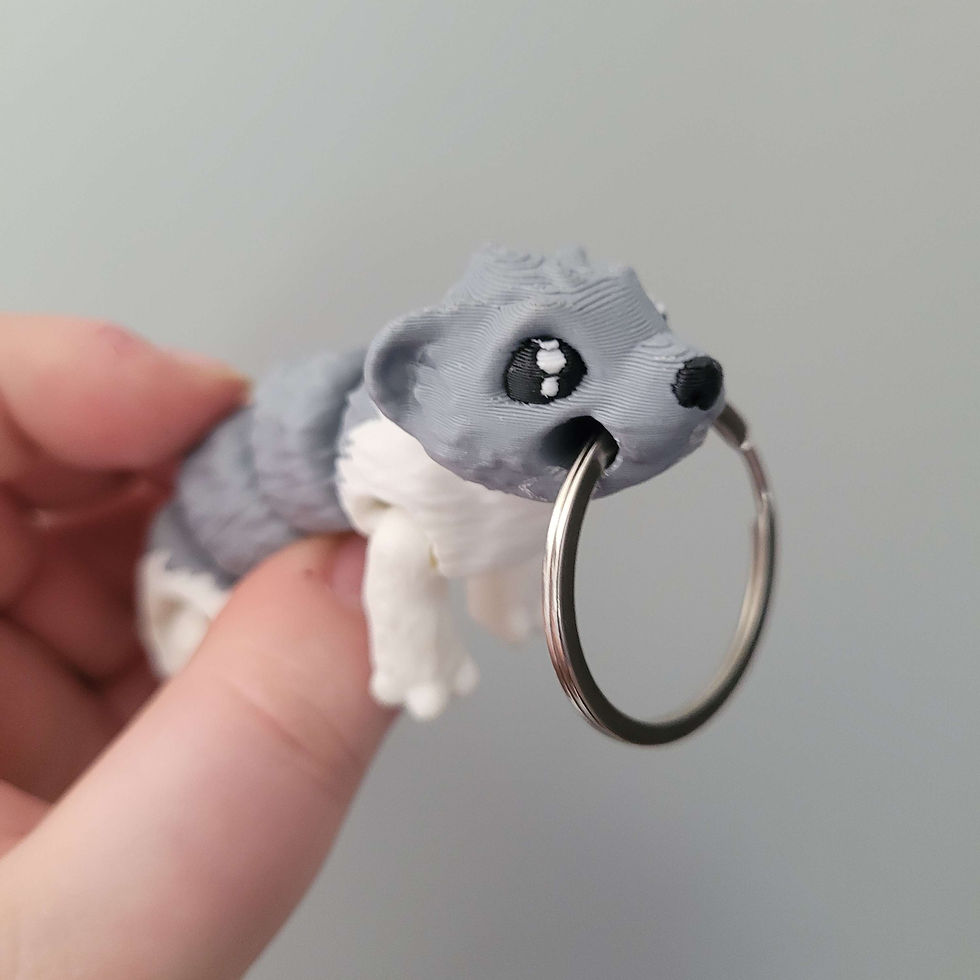 Thumbnail: Furret Articulating Keychain