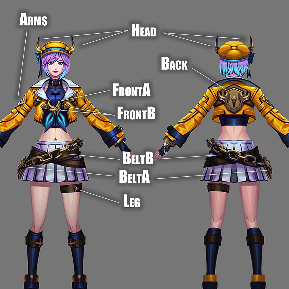 Thumbnail: Lux Accessories Soul Fighter League of Legends STL Files