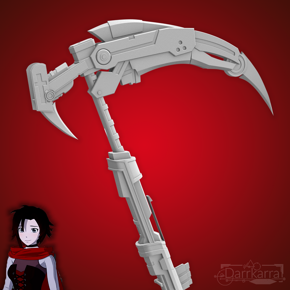 Thumbnail: Crescent Rose RWBY STL Files