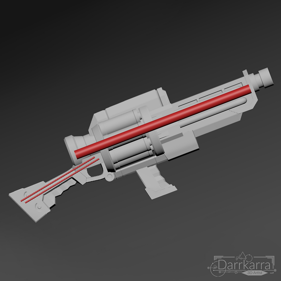 Miniature : Graves Pool Party Weapon League of Legends Fichier 3D Cosplay