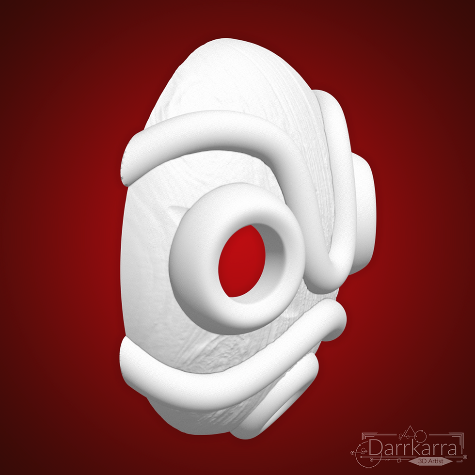 Miniature : Princess Mononoke Masque Fichiers STL