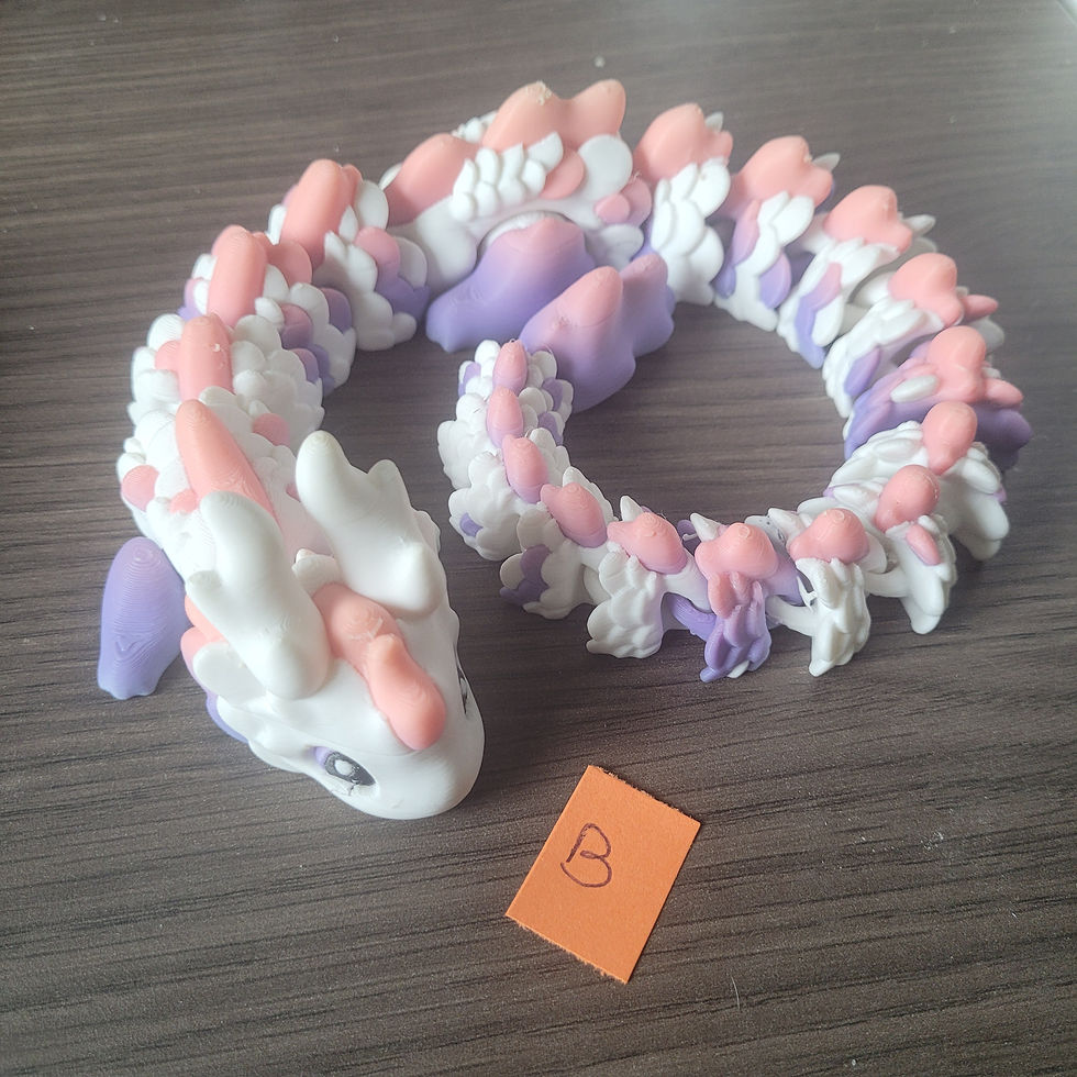 Thumbnail: Multicolor Articulated Dragon