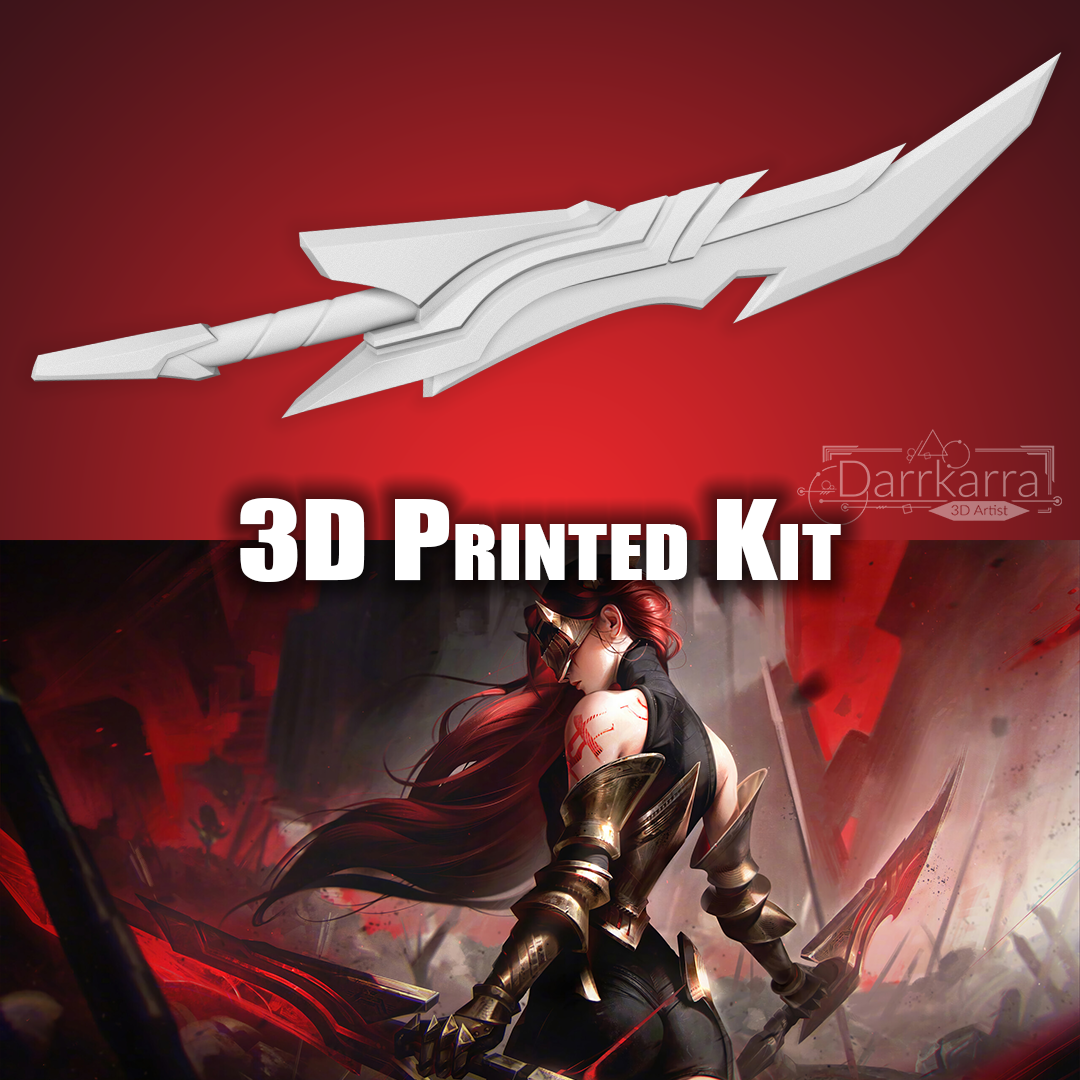Katarina Chosen of the Wolf League of Legends 3D Printed Kit