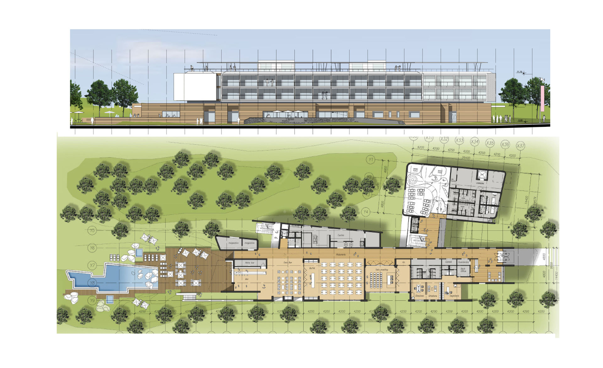 PIDA Hotel 4 classificato
Integrazione con la natura