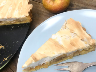 Glutenfreie Apfeltarte mit Baiser