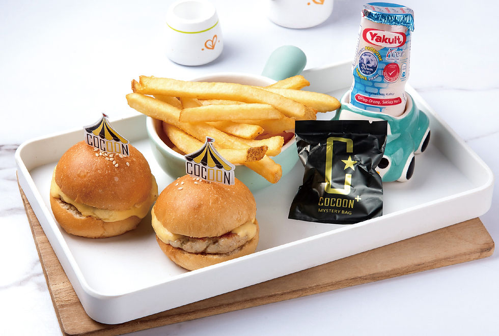Mini Burger & Fries