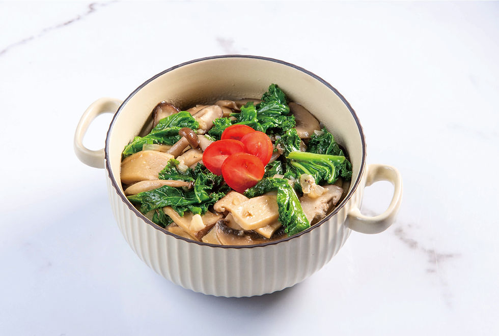 Mixed Mushrooms Rice