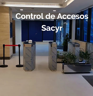 control de accesos, SACYR