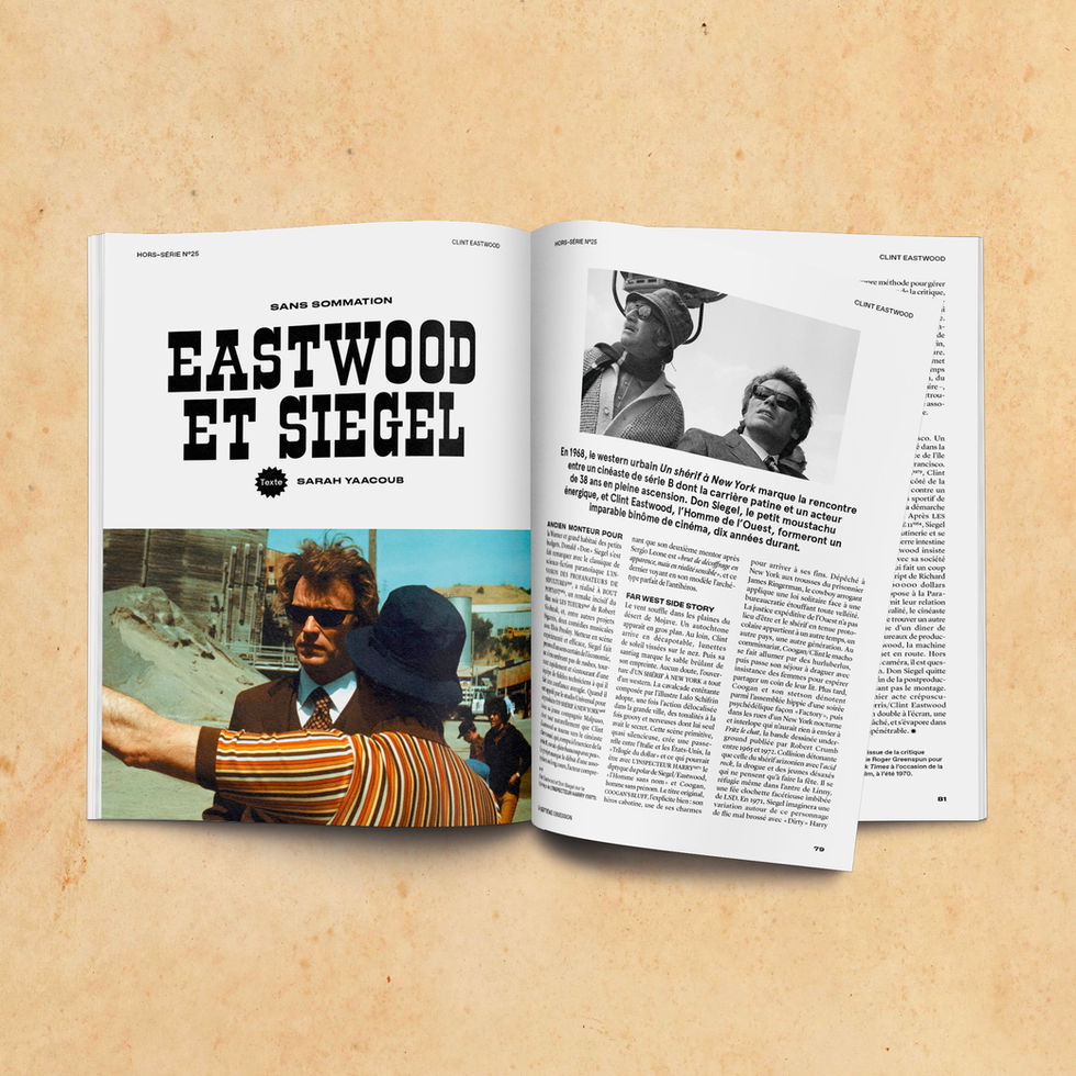 CLINT EASTWOOD x DON SIEGEL