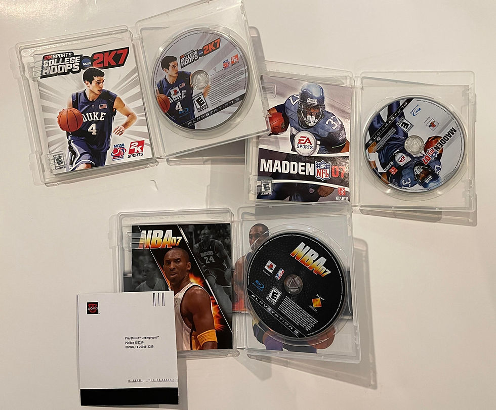 Thumbnail: PS3 2007 Sports Bundle