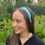 Thumbnail: WS Headband Satin -2.5cm Cerulean 754523535821