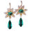 Thumbnail: Elizabeth Taylor Green Earrings