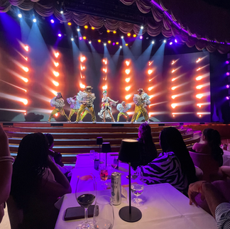 dancers at Roxy show 