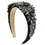 Thumbnail: Nichola Black encrusted Headband 