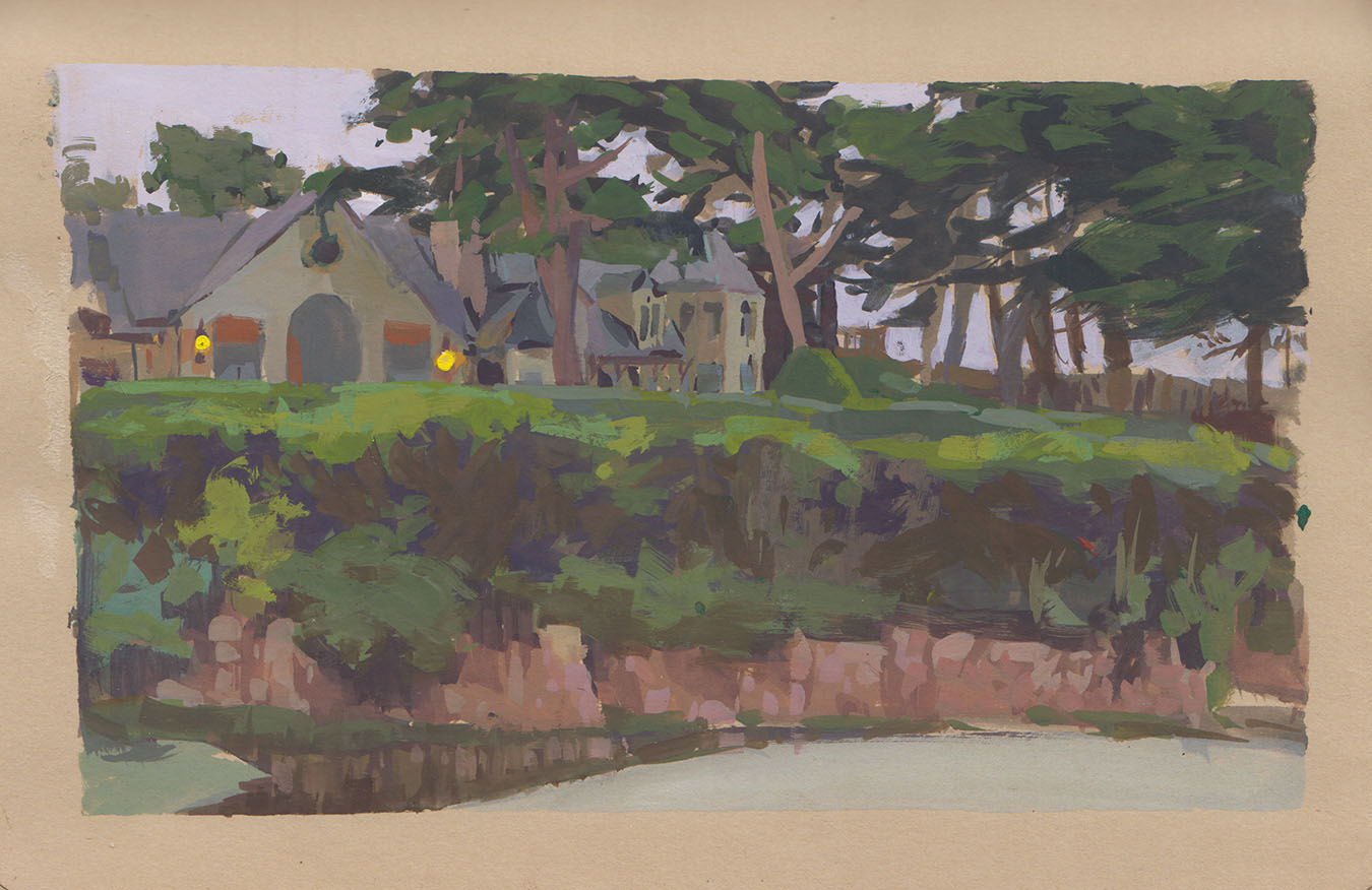 Paint Drip #112 Carmel Beach Mansion