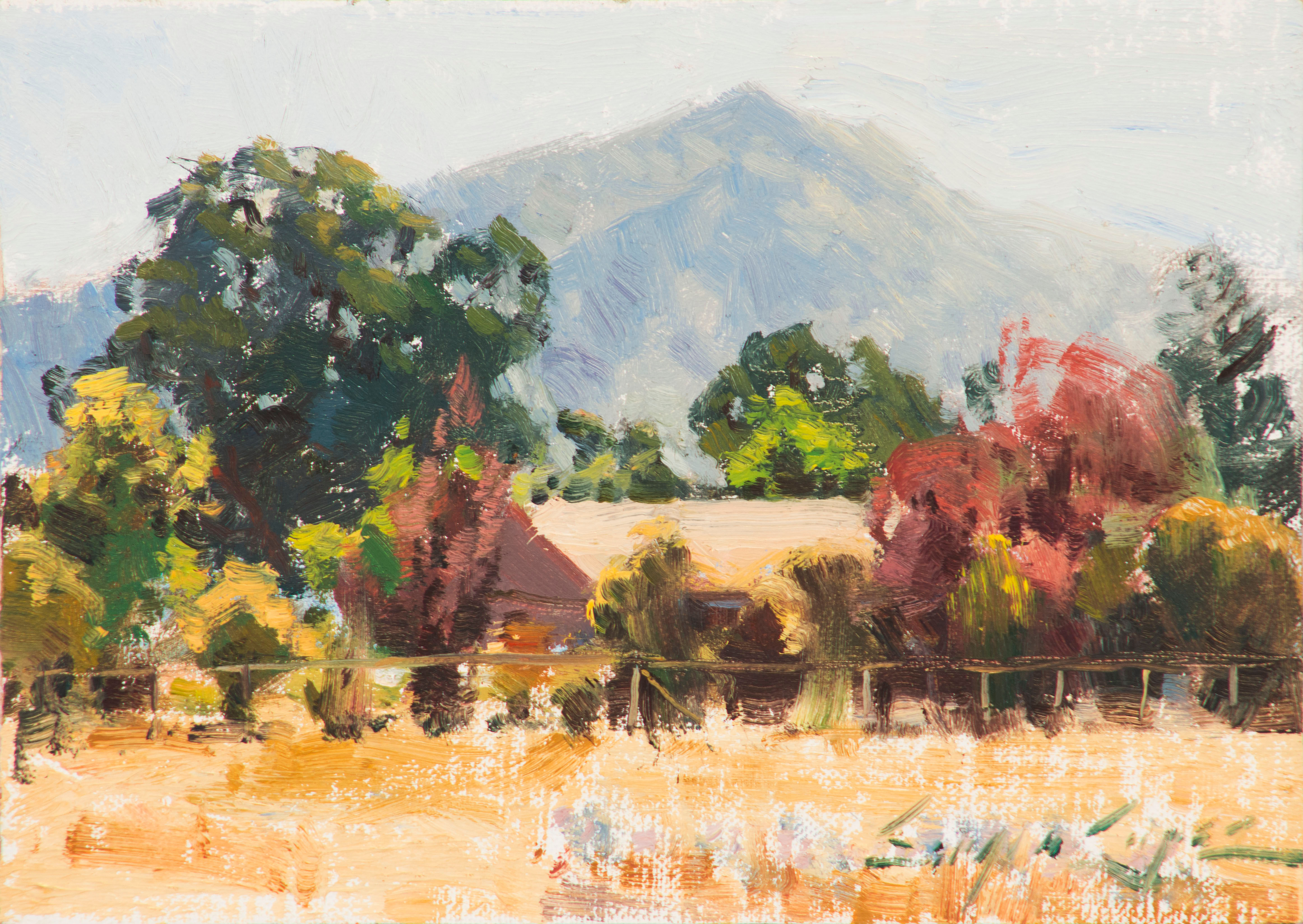 "Soda Canyon" oil on linen board.