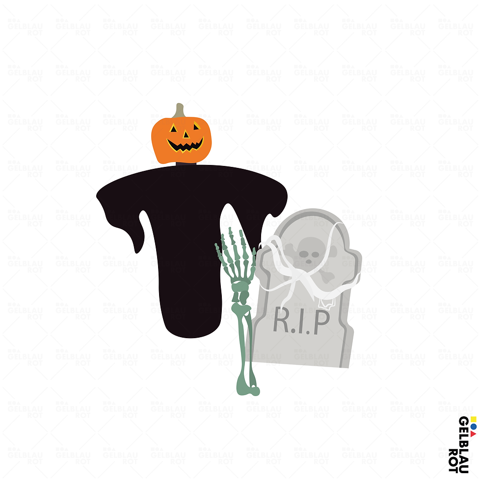 Thumbnail: Halloween Decoration Set