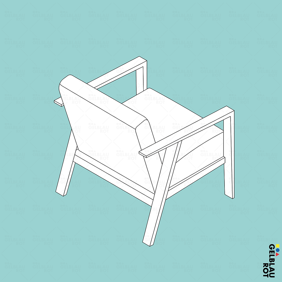 Thumbnail: Isometric Furniture CAD Set