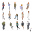 Thumbnail: Isometric People Set