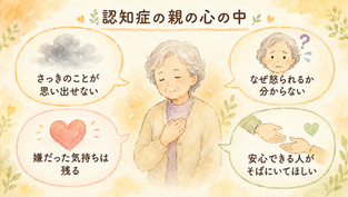 認知症の親につい怒ってしまったあなたへ｜ぶつかってしまう理由と、自分を守るためにできること