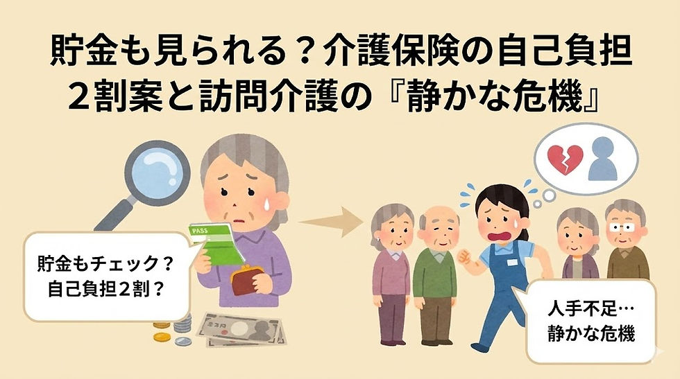 介護保険の自己負担2割案