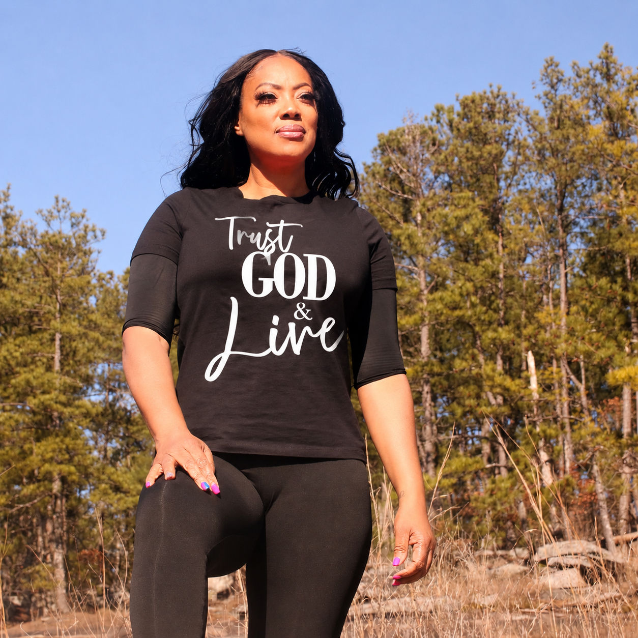 Trust God & Live Tees (unisex)