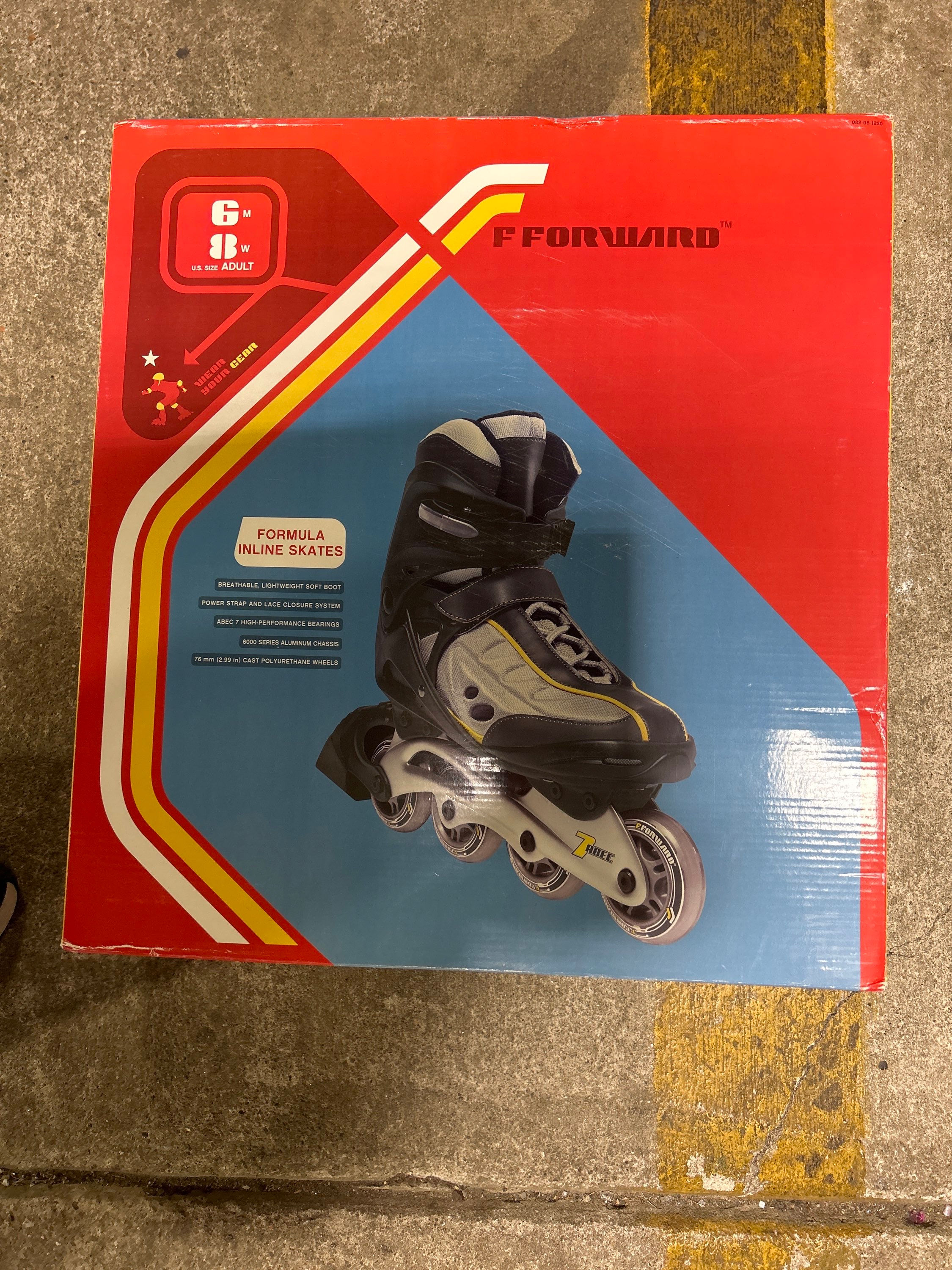 Skates, Inline.  Size 6M/8W